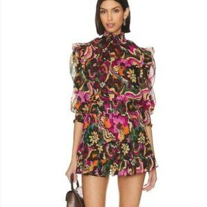 MISA Los Angeles Gianna Dress in Flora Groove | Size S | NWT